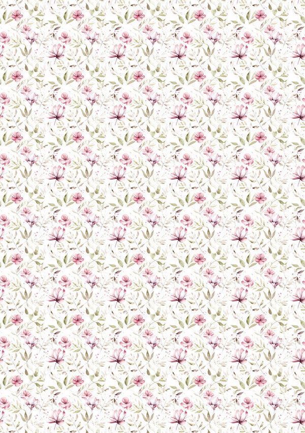 Ciao Bella SECRET GARDEN A5 Assorted Rice Paper Selection Decoupage 8 sheets #CBRS013