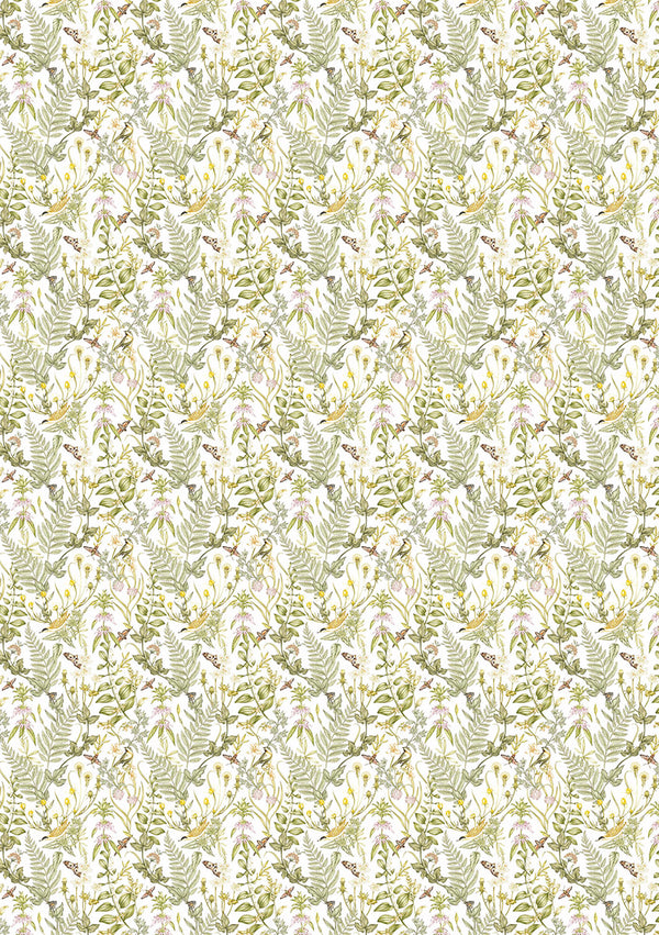 Ciao Bella SECRET GARDEN A5 Assorted Rice Paper Selection Decoupage 8 sheets #CBRS013