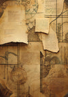 Ciao Bella CODEX A5 Assorted Rice Paper Selection Decoupage 8 sheets #CBRS015