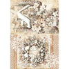 Ciao Bella WINTER SEASON A5 Assorted Rice Paper Selection Decoupage 8 sheets #CBRS022