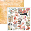Ciao Bella MAJESTIC DREAM Patterns Pad 12x12 Paper 8 Sheets #CBT084