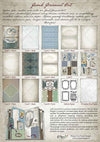 Paper Designs VINTAGE BIRDS Junk Journal Kit 10 A4 Sheets #JJK_001