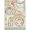 Stamperia BROCANTE ANTIQUES A4 Rice Paper SELECTION Decoupage #DFSA4XBR