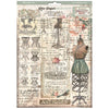 Stamperia BROCANTE ANTIQUES A4 Rice Paper SELECTION Decoupage #DFSA4XBR