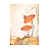 Stamperia WOODLAND Backgrounds A6 Assorted Rice Paper SELECTION Decoupage 8 sheets #DFSAK6011