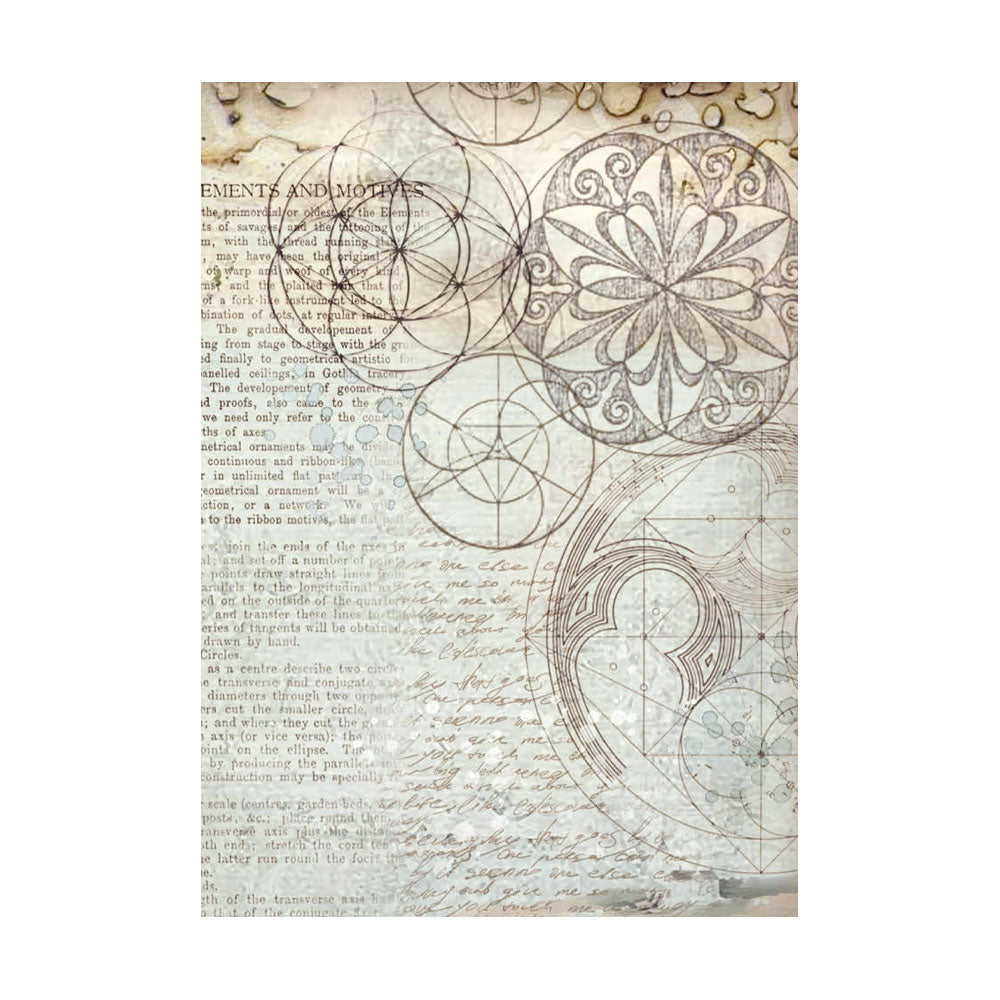 Stamperia SILENT SEA A6 Assorted Rice Paper Selection Decoupage 8 sheets #DFSAK6040