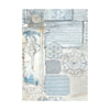Stamperia SILENT SEA A6 Assorted Rice Paper Selection Decoupage 8 sheets #DFSAK6040