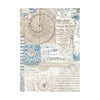 Stamperia SILENT SEA A6 Assorted Rice Paper Selection Decoupage 8 sheets #DFSAK6040