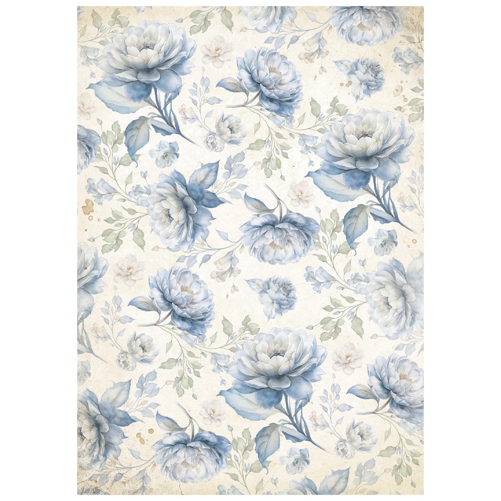 Stamperia TIMELESS A6 Assorted Rice Paper Backgrounds SELECTION Decoupage 8 sheets #DFSAK6041