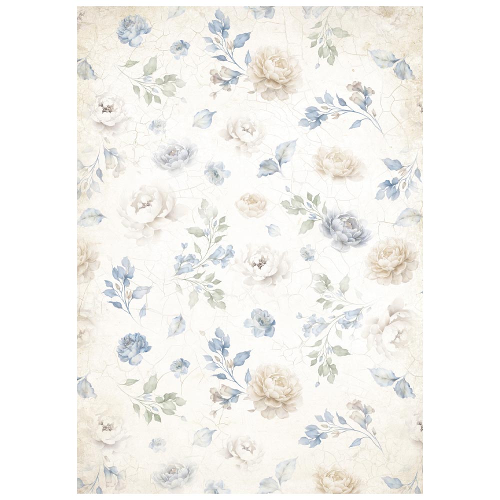 Stamperia TIMELESS A6 Assorted Rice Paper Backgrounds SELECTION Decoupage 8 sheets #DFSAK6041