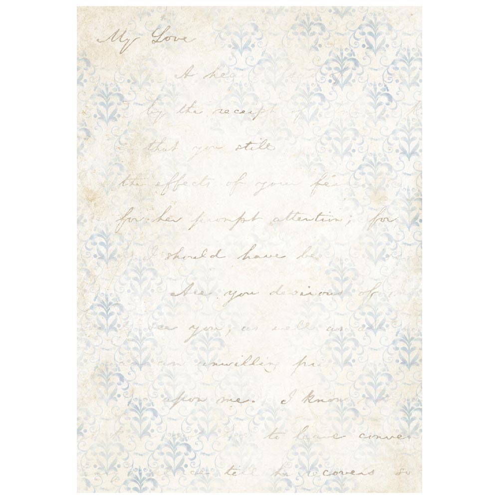 Stamperia TIMELESS A6 Assorted Rice Paper Backgrounds SELECTION Decoupage 8 sheets #DFSAK6041