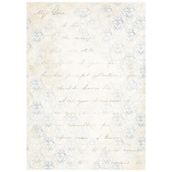 Stamperia TIMELESS A6 Assorted Rice Paper Backgrounds SELECTION Decoupage 8 sheets #DFSAK6041
