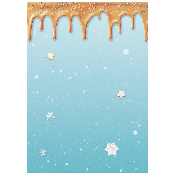 Stamperia CANDY CHRISTMAS A6 Background Assorted Decoupage Rice Paper 8 sheets #DFSAK6043