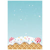 Stamperia CANDY CHRISTMAS A6 Background Assorted Decoupage Rice Paper 8 sheets #DFSAK6043