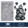 Decoupage Queen PUMPKIN PATCH Silicone Moulds Molds 5" x 8" Mixed Media Food Safe Resin Decor #DQMF0005 Limited Edition