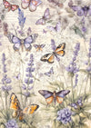 PRE-ORDER Ciao Bella WHIMSICAL BUTTERFLIES A4 Tissue Decoupage Paper 6 sheets #HA003