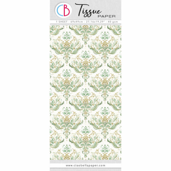 Ciao Bella VERSAILLES Tissue Decoupage Decor Paper 27.17" x 19.29" #HT008