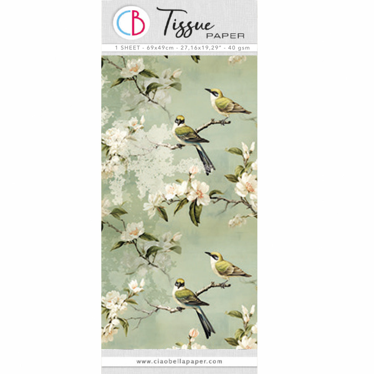 Ciao Bella ASIAN TOUCH Tissue Decoupage Decor Paper 27.17