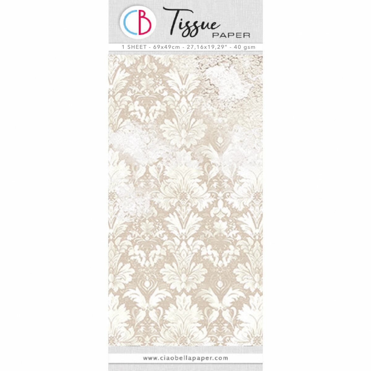 Ciao Bella BAROQUE Tissue Decoupage Decor Paper 27.17