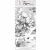 Ciao Bella BOHEMIAN FLOWERS Tissue Decoupage Decor Paper 27.17" x 19.29" #HT025