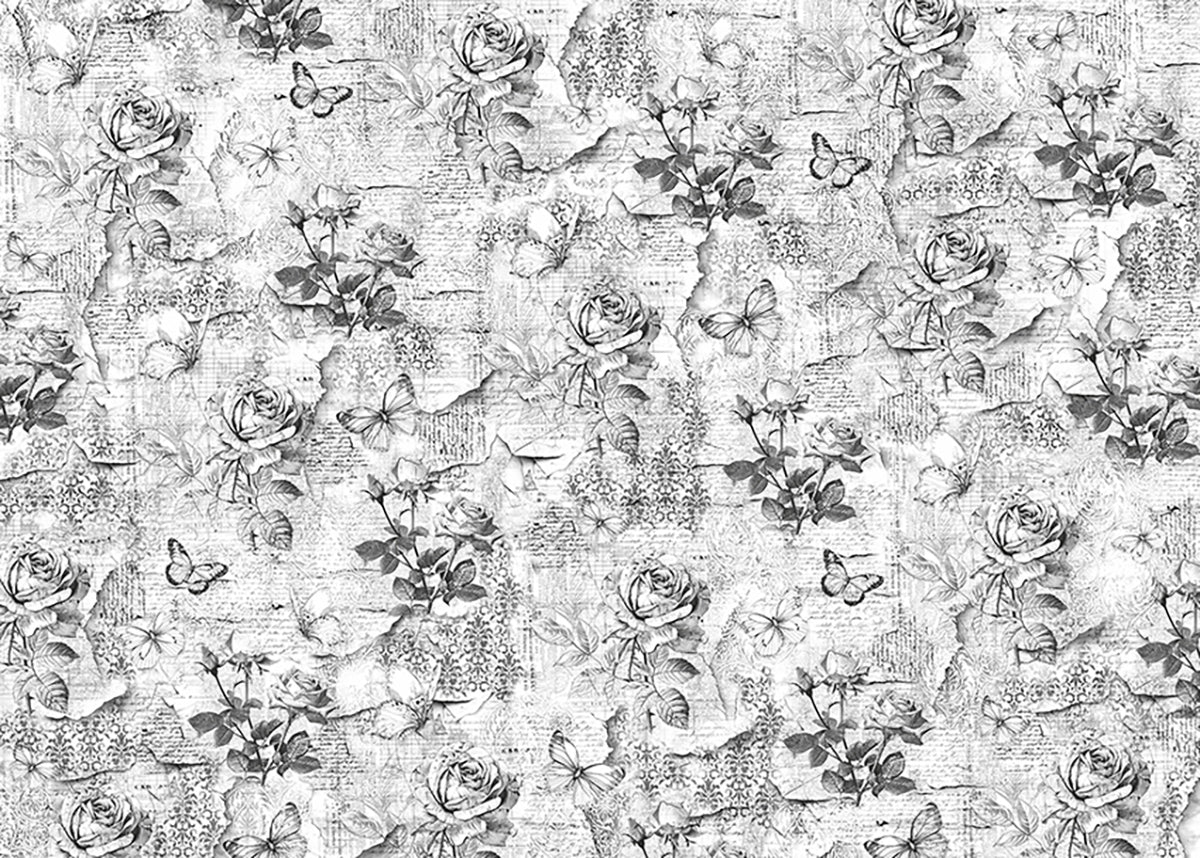 PRE-ORDER Ciao Bella MILLEFLEUR Tissue Decoupage Decor Paper 27.17