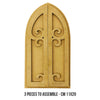 Stamperia MASTER OF MAGIC - WINDOW CRAFTY Shapes Die Cuts Chipboard Shapes #KLSM39