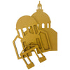 Stamperia VENICE - CITY OF ART - BASILICA Crafty Shapes Die Cuts Chipboard Shapes #KLSM55