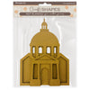 Stamperia VENICE - CITY OF ART - BASILICA Crafty Shapes Die Cuts Chipboard Shapes #KLSM55