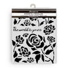 Stamperia TIMELESS - ROSES Mixed Media Art Stencil 20x25 cm #KSTD179