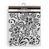 Stamperia TIMELESS - BATIK FLOWERS Mixed Media Art Stencil 20x25 cm #KSTD180
