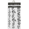 Stamperia TIMELESS 3 BORDERS Stencil 12X25 cm #KSTDL118