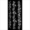 Stamperia TIMELESS 3 BORDERS Stencil 12X25 cm #KSTDL118