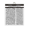 Stamperia DOTS PATTERN - BEST SELLER Stencil 12X12 cm #KSTDS17