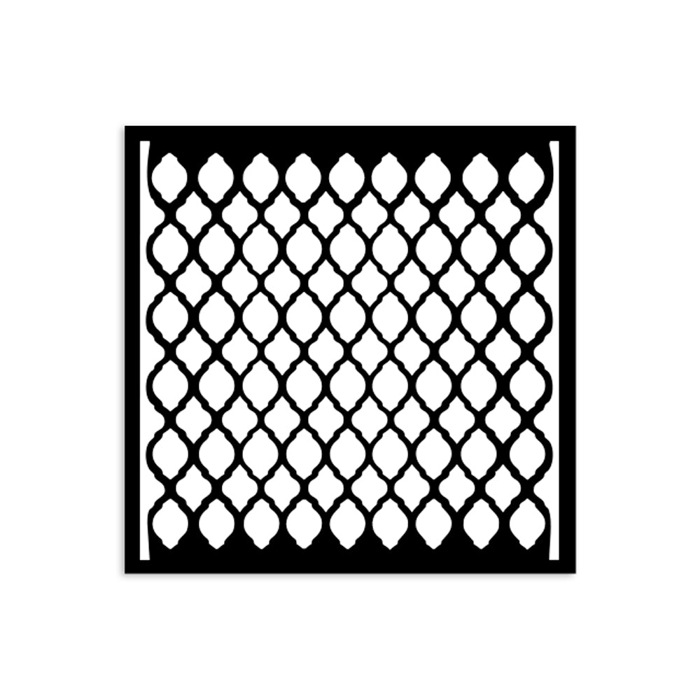 Stamperia TIMELESS - NET TEXTURE Stencil 12X12 cm #KSTDS48