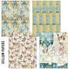 Ciao Bella LuMania CraftMix QUINTESSENTIAL Mixed Media A5 Paper Pack - 8 Sheets Tissue & Vellum #MC003