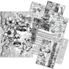 Ciao Bella LuMania CraftMix MEANINGFUL MEMORIES Mixed Media A5 Paper Pack - 8 Sheets Tissue & Vellum #MC005