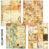 Ciao Bella LuMania CraftMix JOURNEY AHEAD Mixed Media A5 Paper Pack - 8 Sheets Tissue & Vellum #MC006