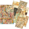 Ciao Bella LuMania CraftMix JOURNEY AHEAD Mixed Media A5 Paper Pack - 8 Sheets Tissue & Vellum #MC006