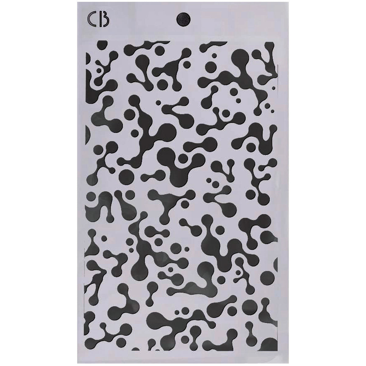 Ciao Bella Lu Mania TRIPLE LAYER STENCILS - SET 1 - 3 pcs 5