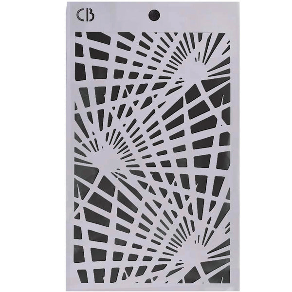 Ciao Bella Lu Mania TRIPLE LAYER STENCILS - SET 2 - 3 pcs 5" x 8" #MD002