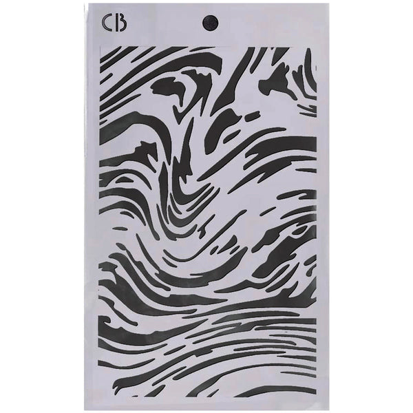Ciao Bella Lu Mania TRIPLE LAYER STENCILS - SET 2 - 3 pcs 5" x 8" #MD002