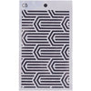 Ciao Bella Lu Mania TRIPLE LAYER STENCILS - SET 3 - 3 pcs 5" x 8" #MD003