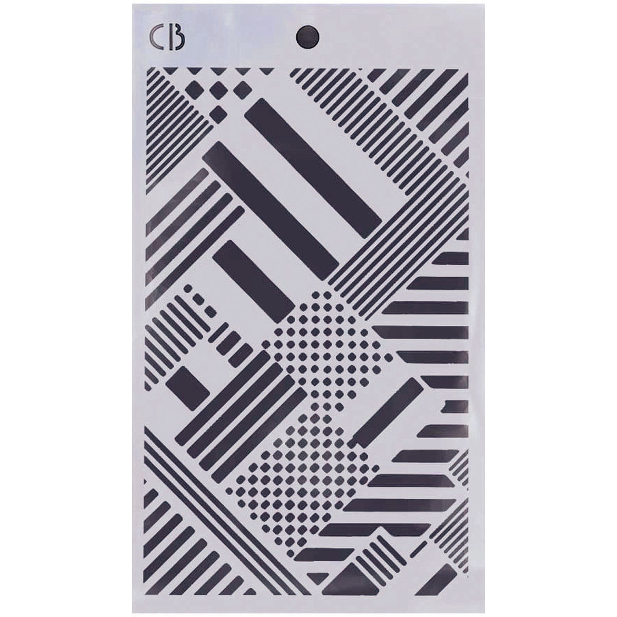 Ciao Bella Lu Mania TRIPLE LAYER STENCILS - SET 5 - 3 pcs 5