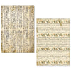 Ciao Bella LuMania MUSIC SHEET A5 Tissue Paper Set - 24 Sheets #ME002