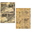 Ciao Bella LuMania NEWSPAPERS A5 Tissue Paper Set - 24 Sheets #ME003