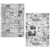 Ciao Bella LuMania NEWSPAPERS A5 Tissue Paper Set - 24 Sheets #ME003