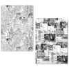 Ciao Bella LuMania NEWSPAPERS A5 Tissue Paper Set - 24 Sheets #ME003