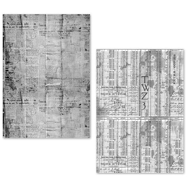 Ciao Bella LuMania NEWSPAPERS A5 Tissue Paper Set - 24 Sheets #ME003