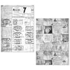 Ciao Bella LuMania NEWSPAPERS A5 Tissue Paper Set - 24 Sheets #ME003