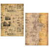 Ciao Bella LuMania NEWSPAPERS A5 Tissue Paper Set - 24 Sheets #ME003
